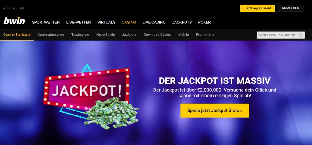 Bwin Casino Screenshot