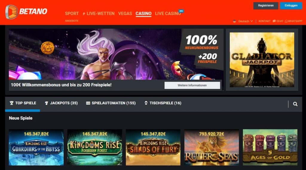 Betano Online Casino