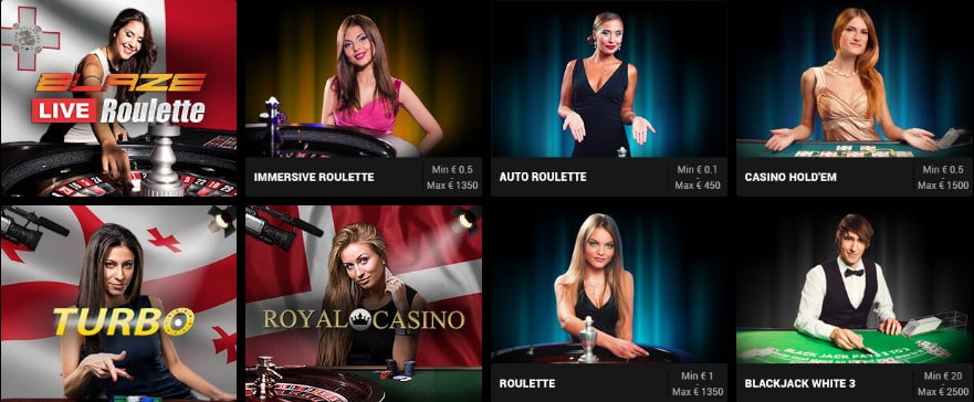 GoWild Live Casino Spiele