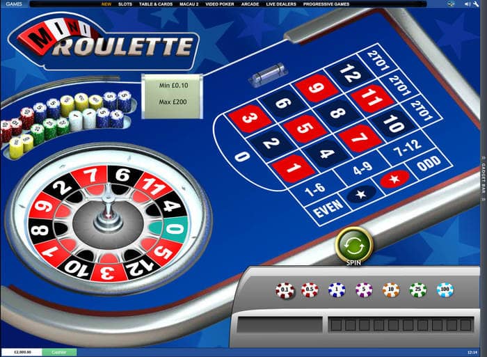 Mini Roulette