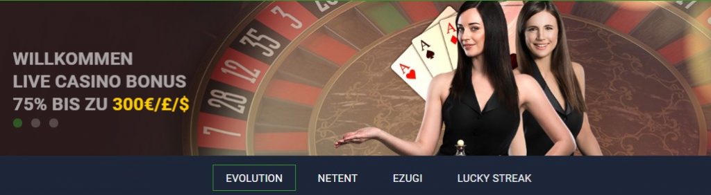 Evobet Live Casino