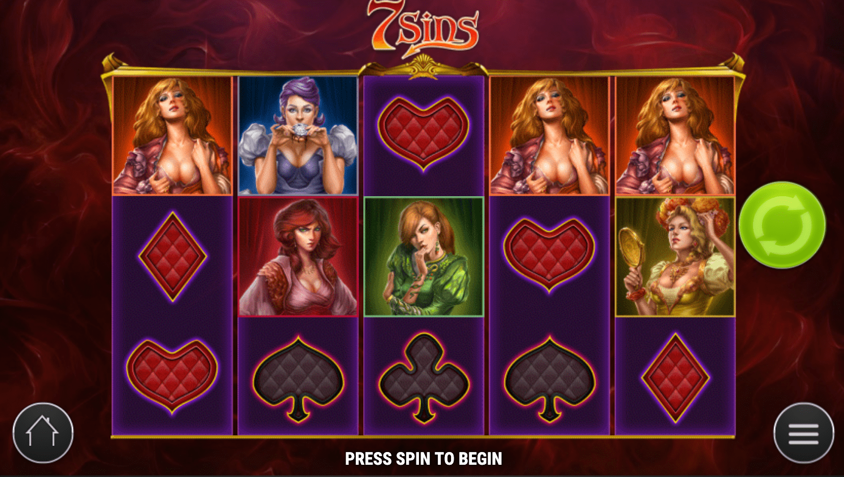 7 Sins slot machine