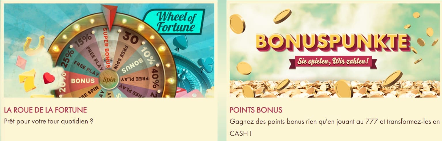 777 casino promotions