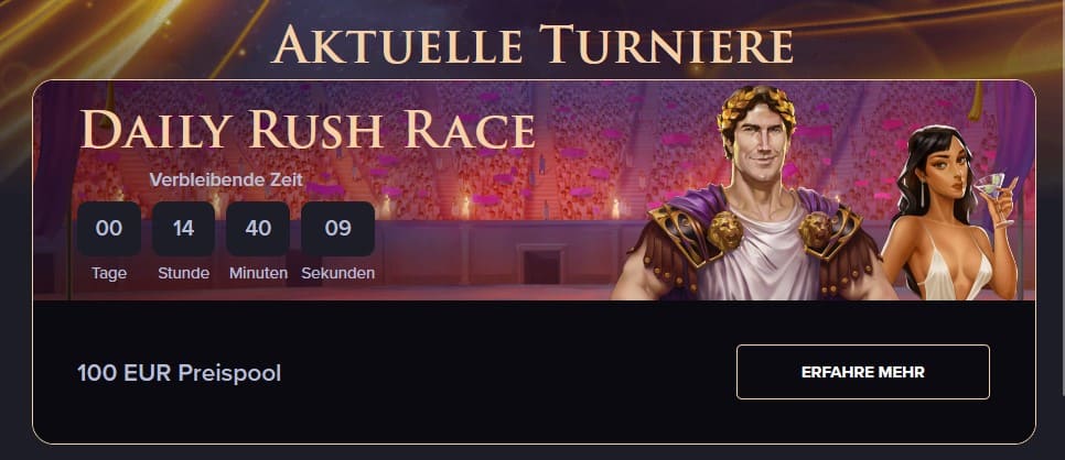 Aktuelle Turniere CasinoRex