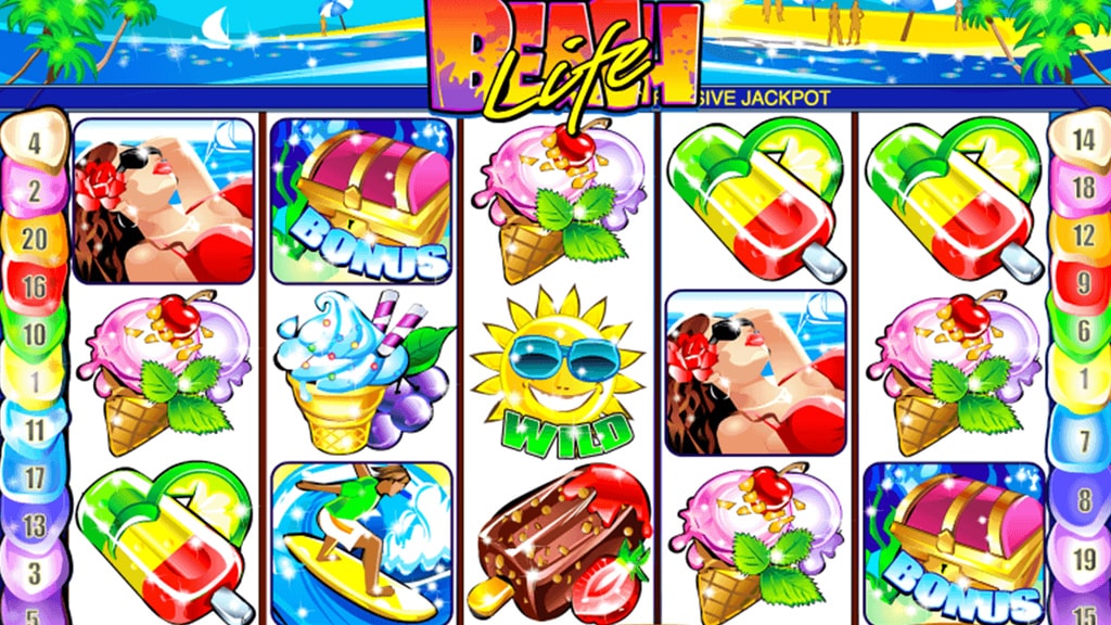 Beach Life Online Spielautomat mit Echtgeld spielen