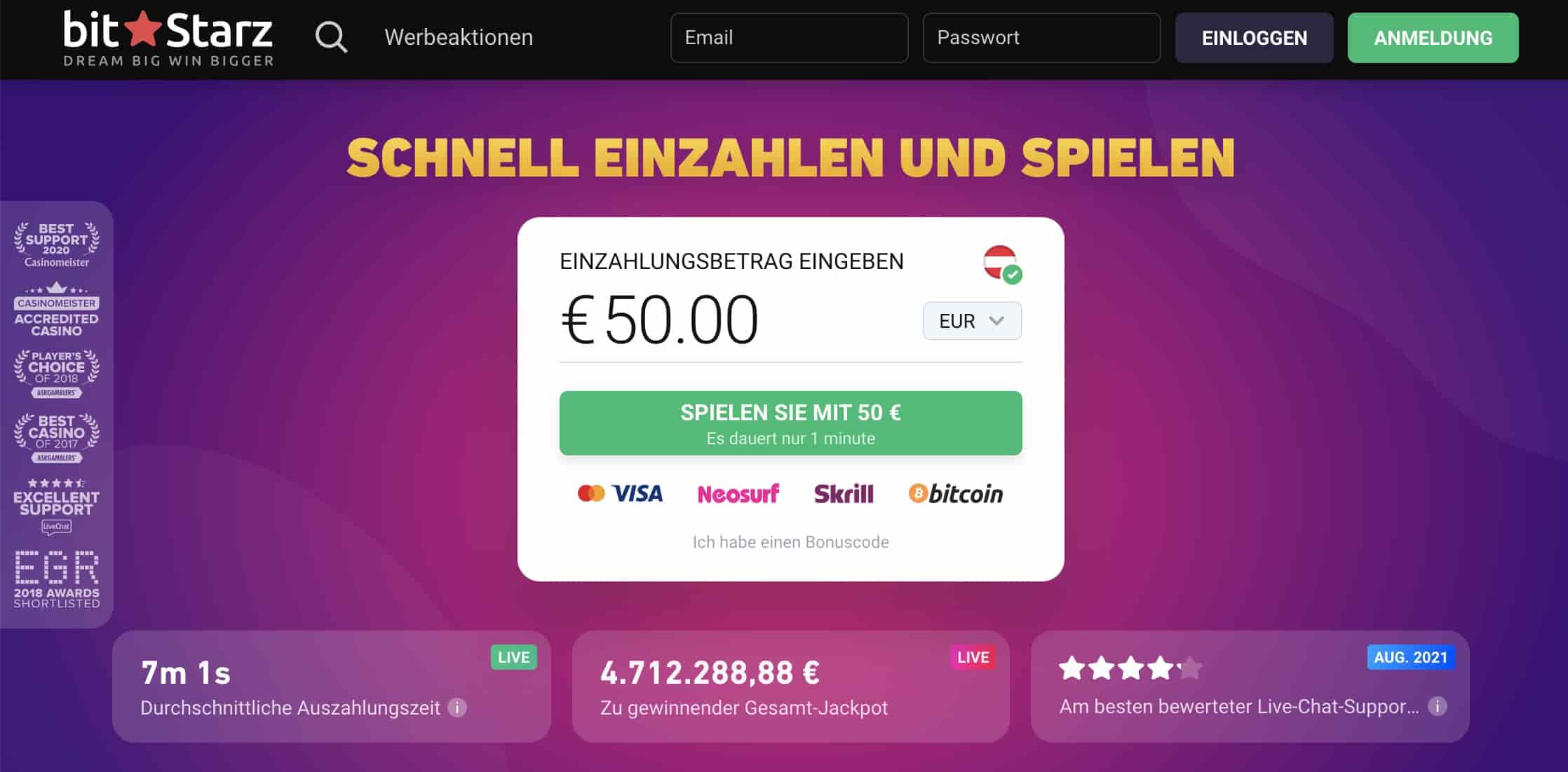 BitStarz Casino Österreich