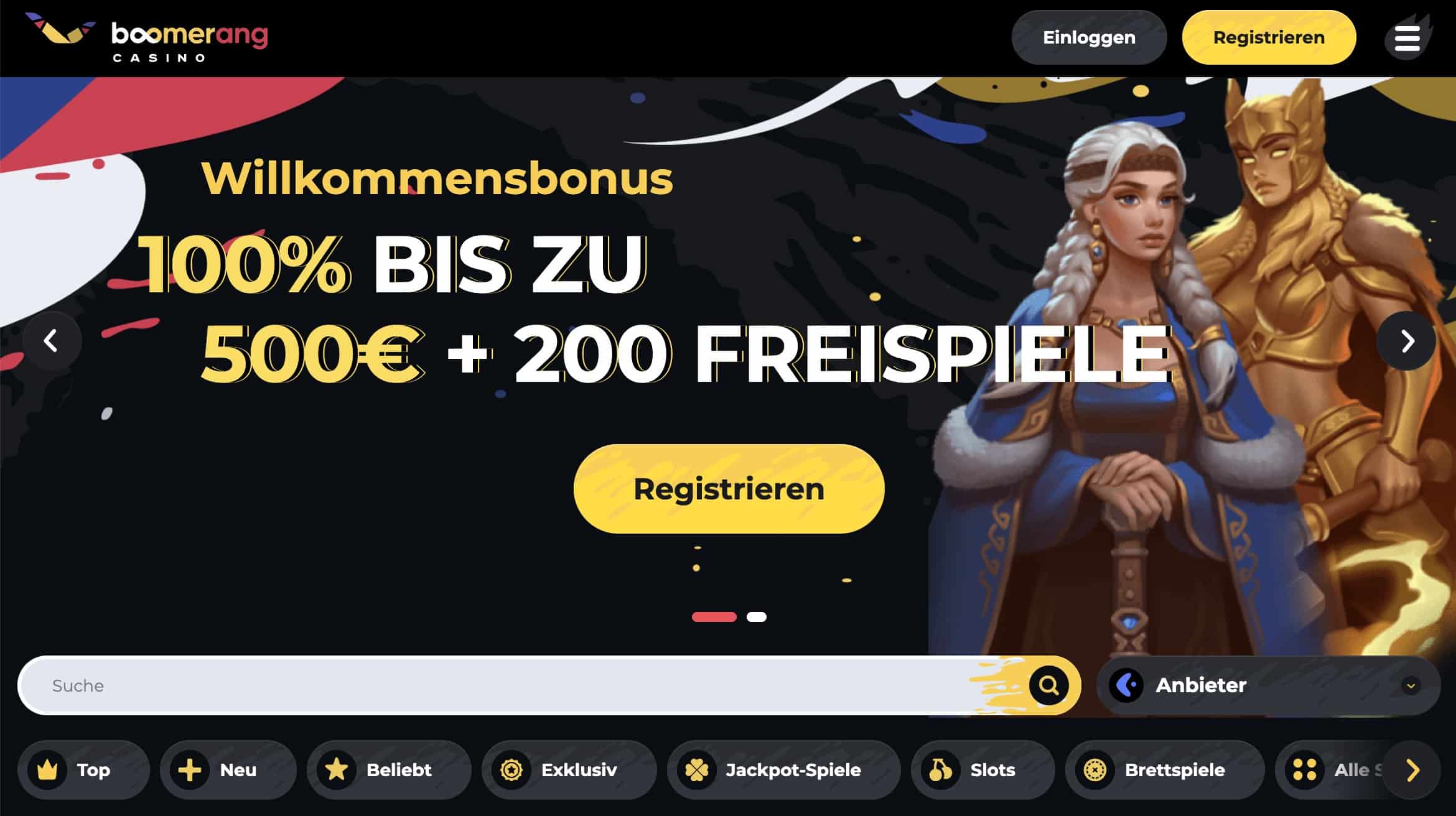 boomerang casino bonus code