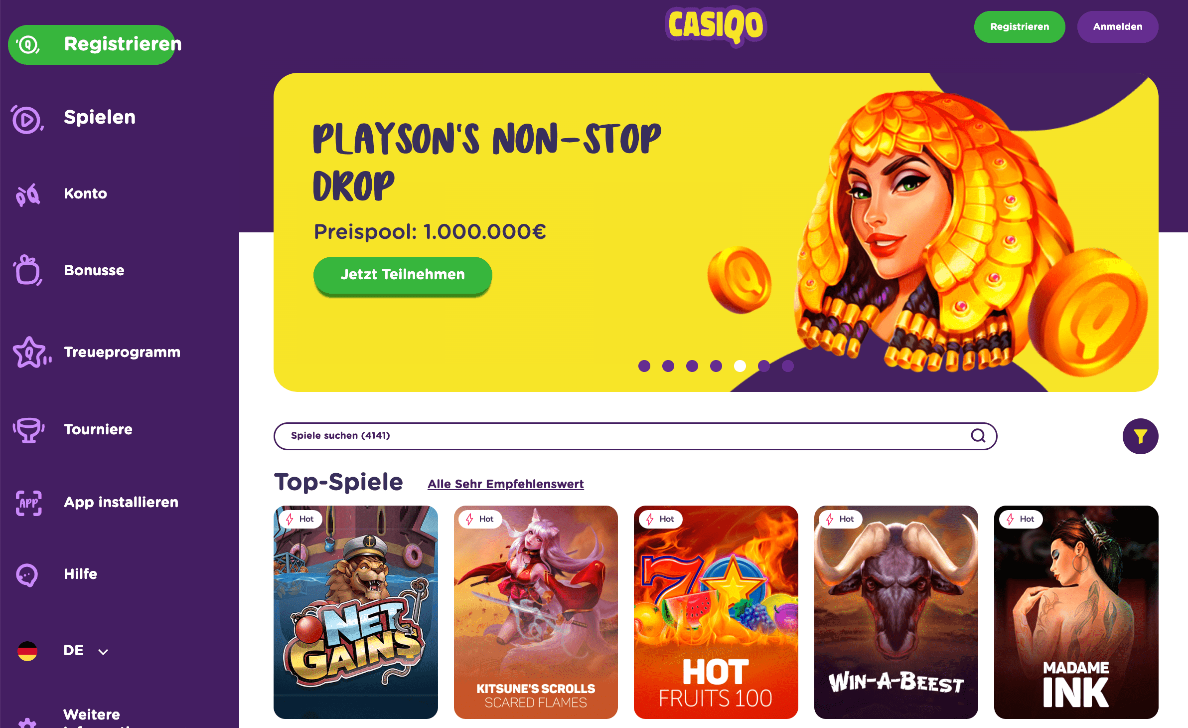 casiqo Online Casino Promo Code