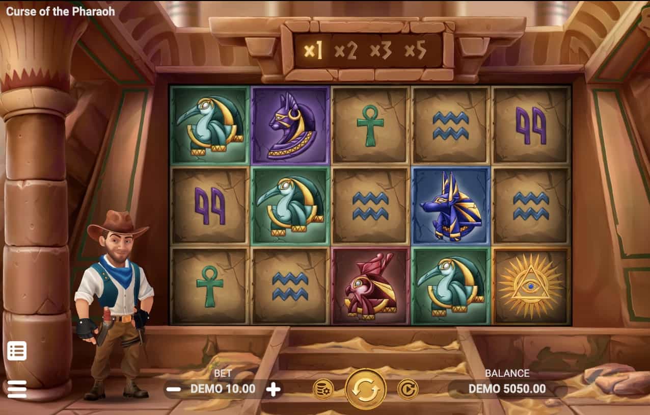 Curse of the Pharaoh Slots Evoplay