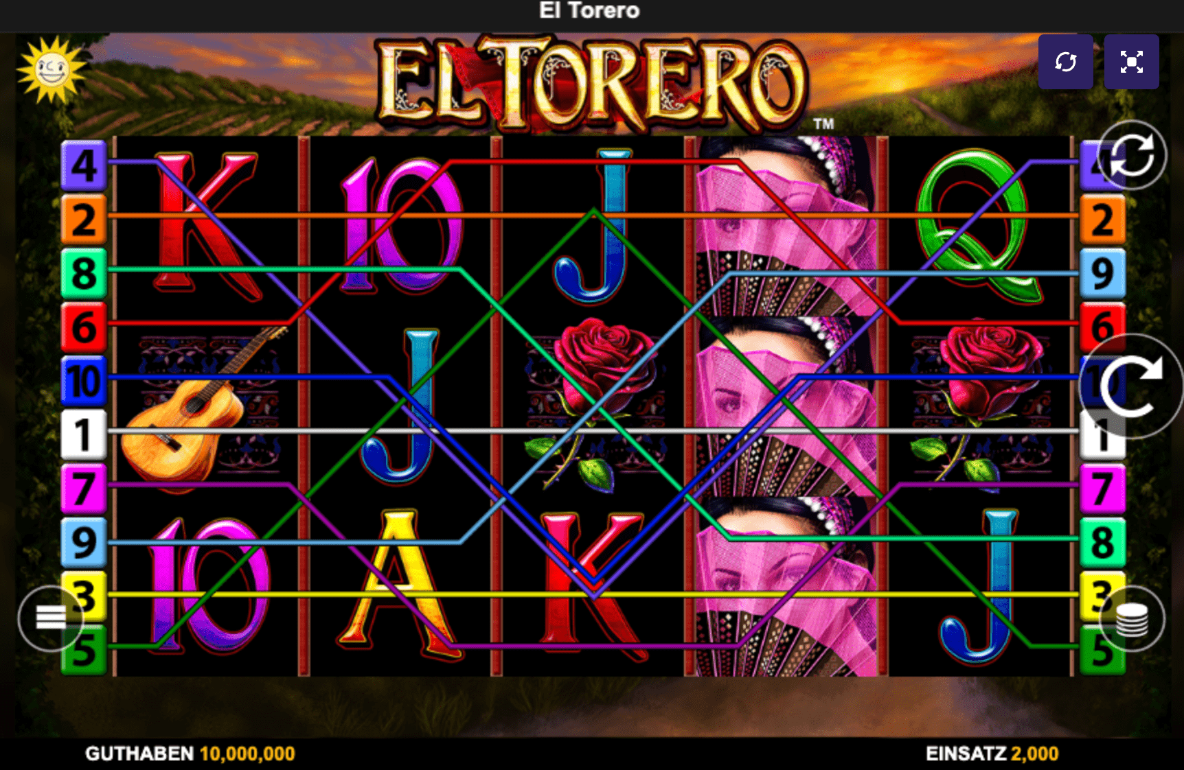 El Torero slot machine