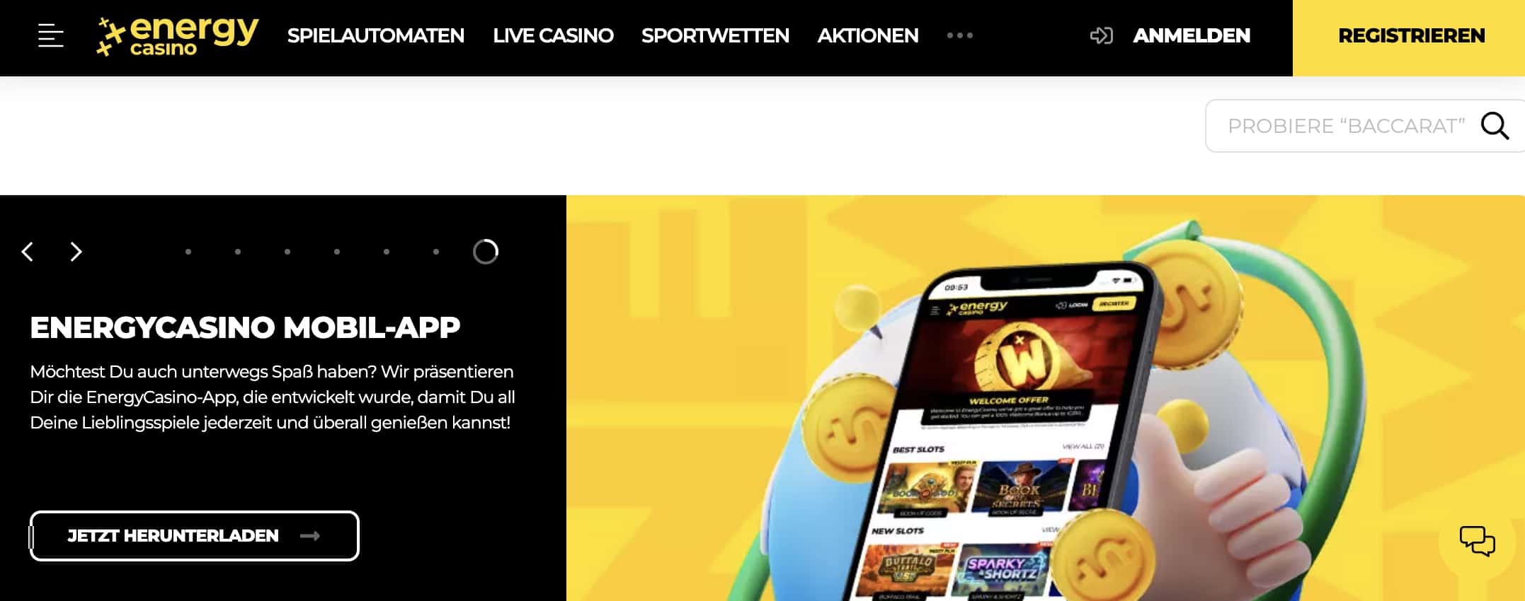 Casino Homepage