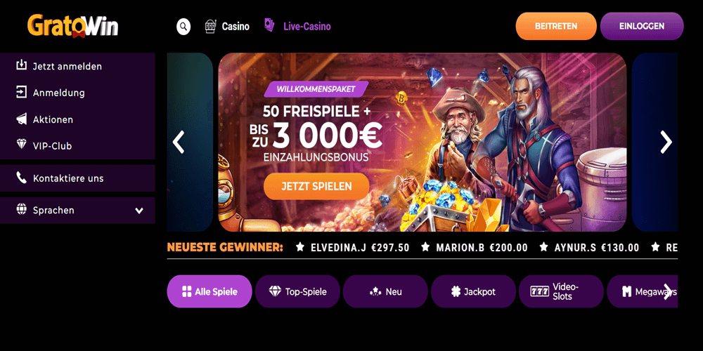 Gratowin Casino