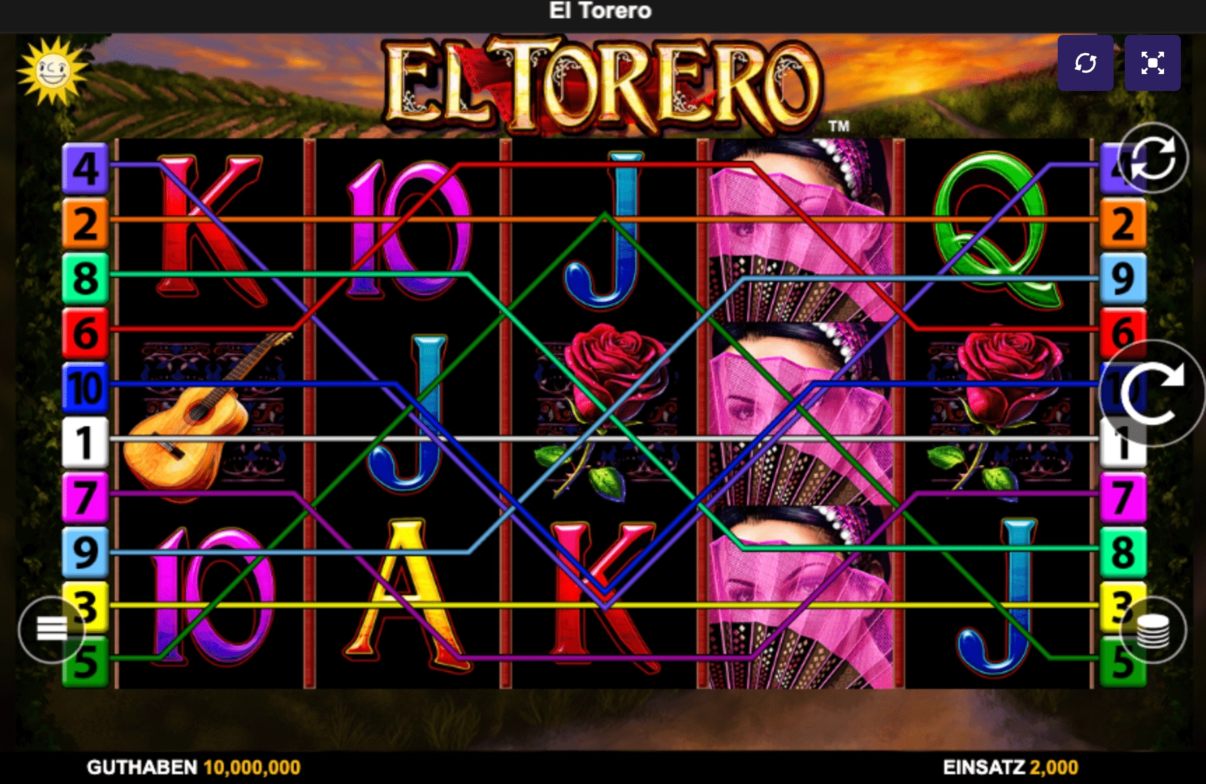 El Torero slot machine