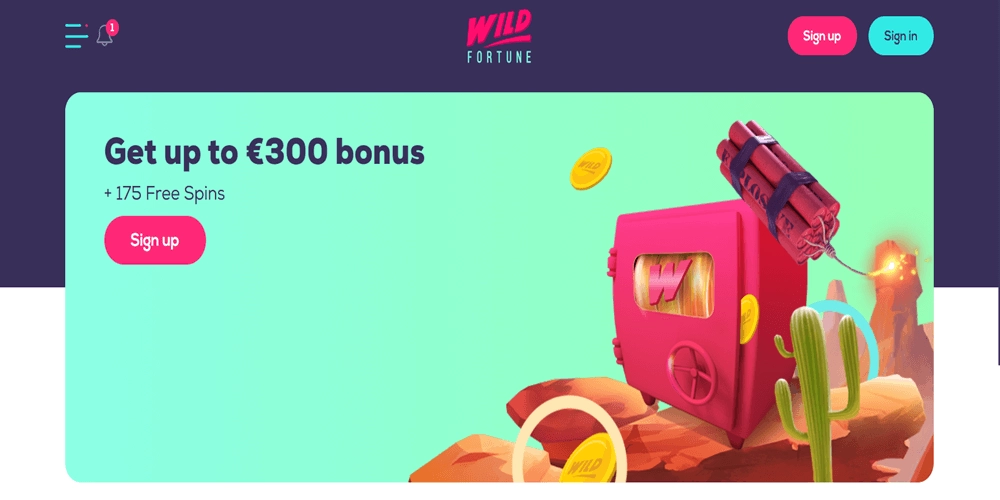 WildFortune Casino Bonus