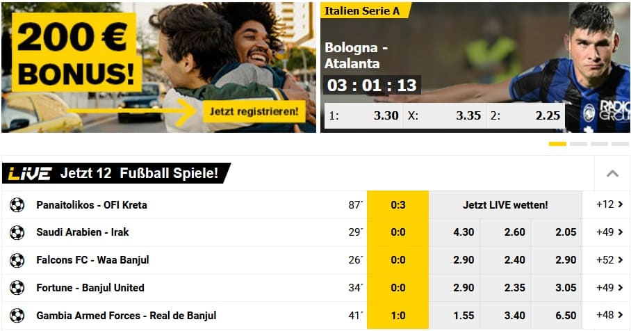 Interwetten Sportwetten