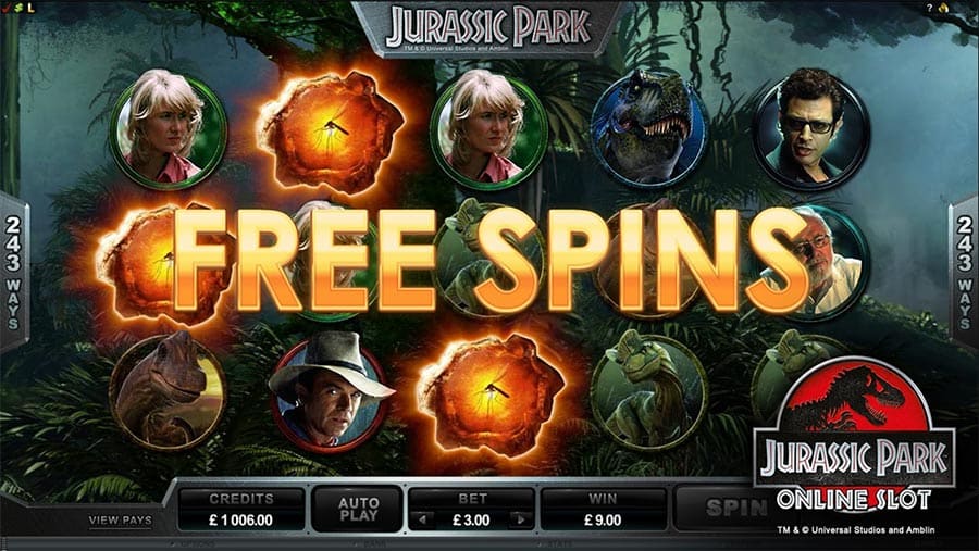 Jurassic Park Spielautomat kostenlos spielen ohne Anmeldung