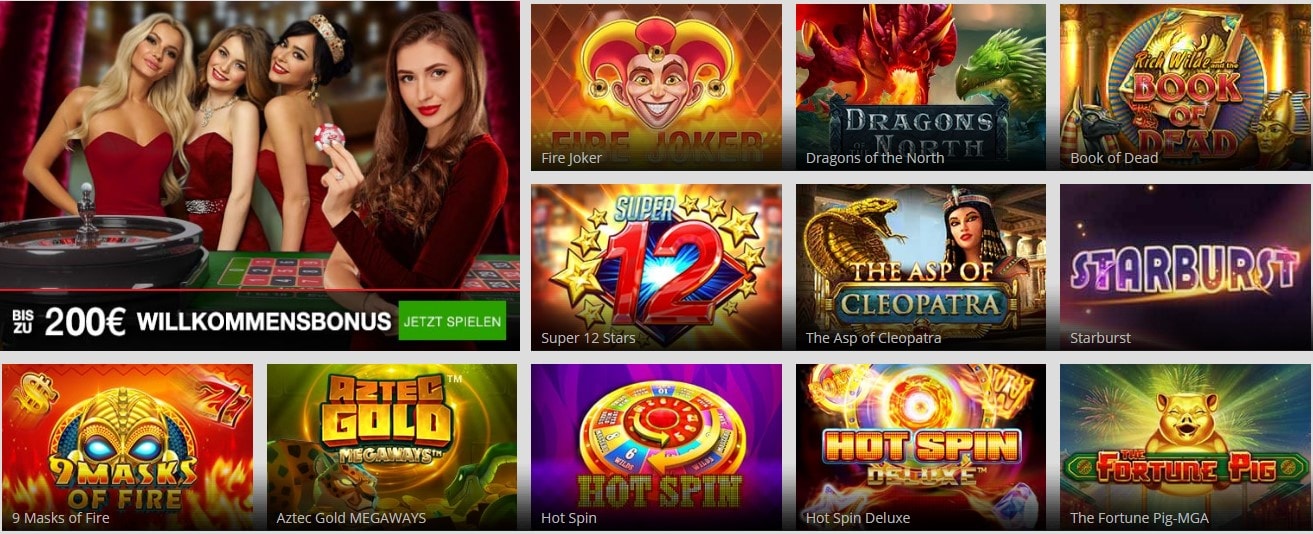 Magicred Casino Spiele