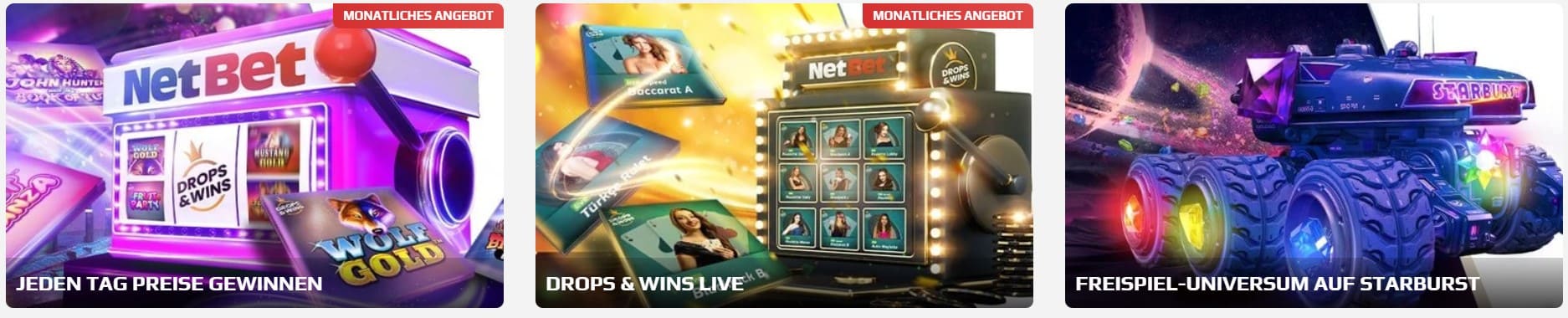 NetBetCasino Sonderangebote