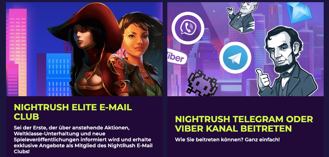 Nightrush Casino online spielen