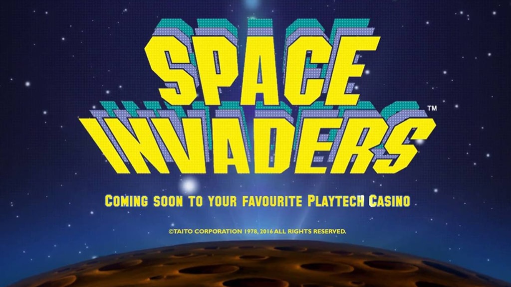 Space Invaders Spielautomaten von Playtech online spielen