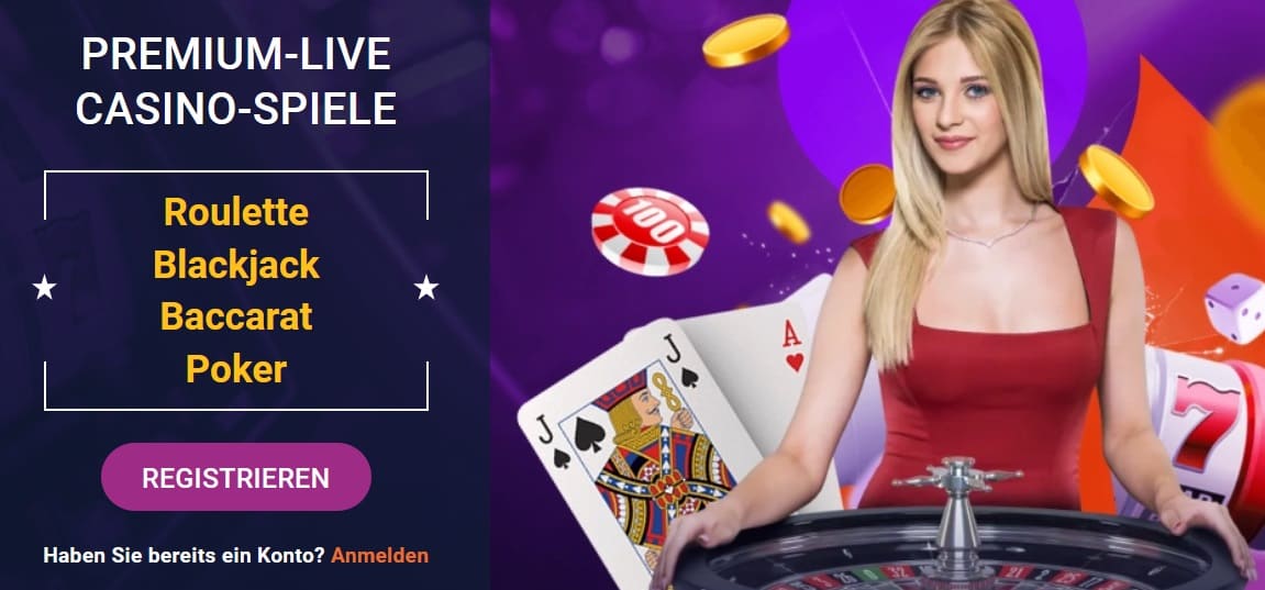 tony bet casino Live Spiele