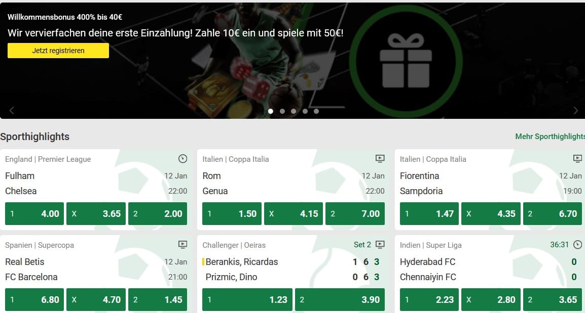 unibet casino sportwetten