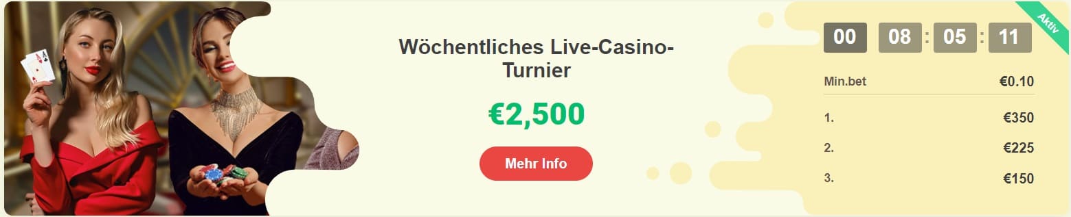 YoYo Casino Turnier